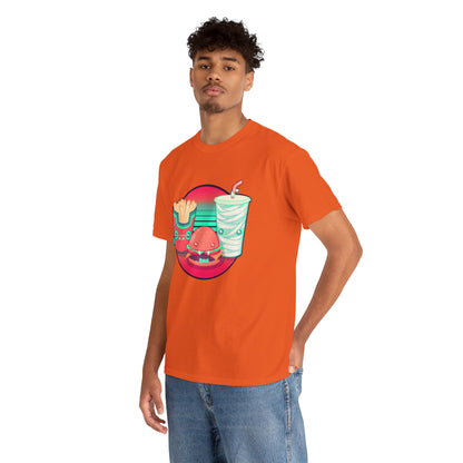 Spooky Fast Food Unisex Heavy Cotton Tee