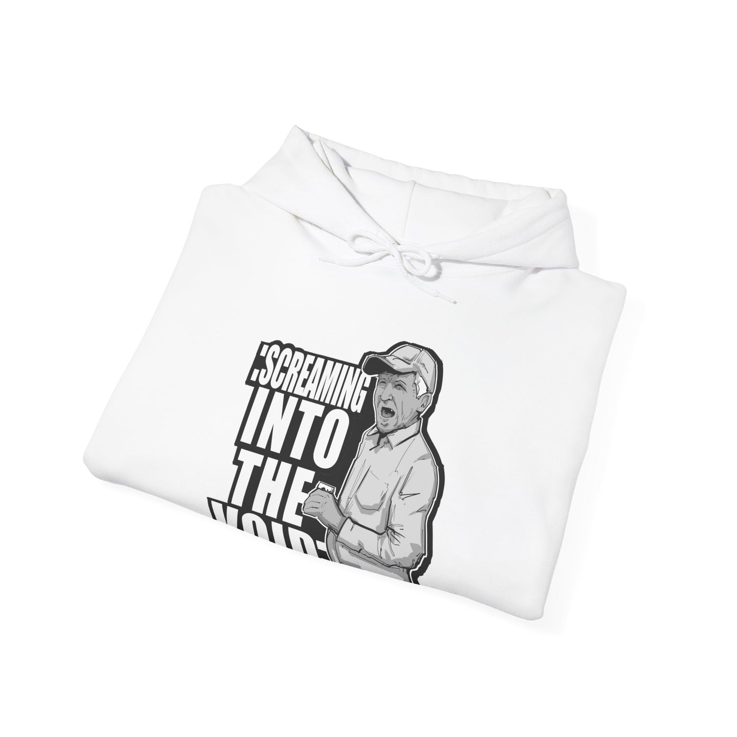 Screaming Into The Void Unisex Heavy Blend Hooded Sweatshirt