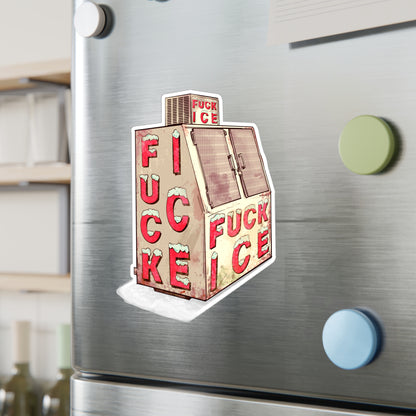 Ice Freezer Kiss-Cut Vinyl Decal