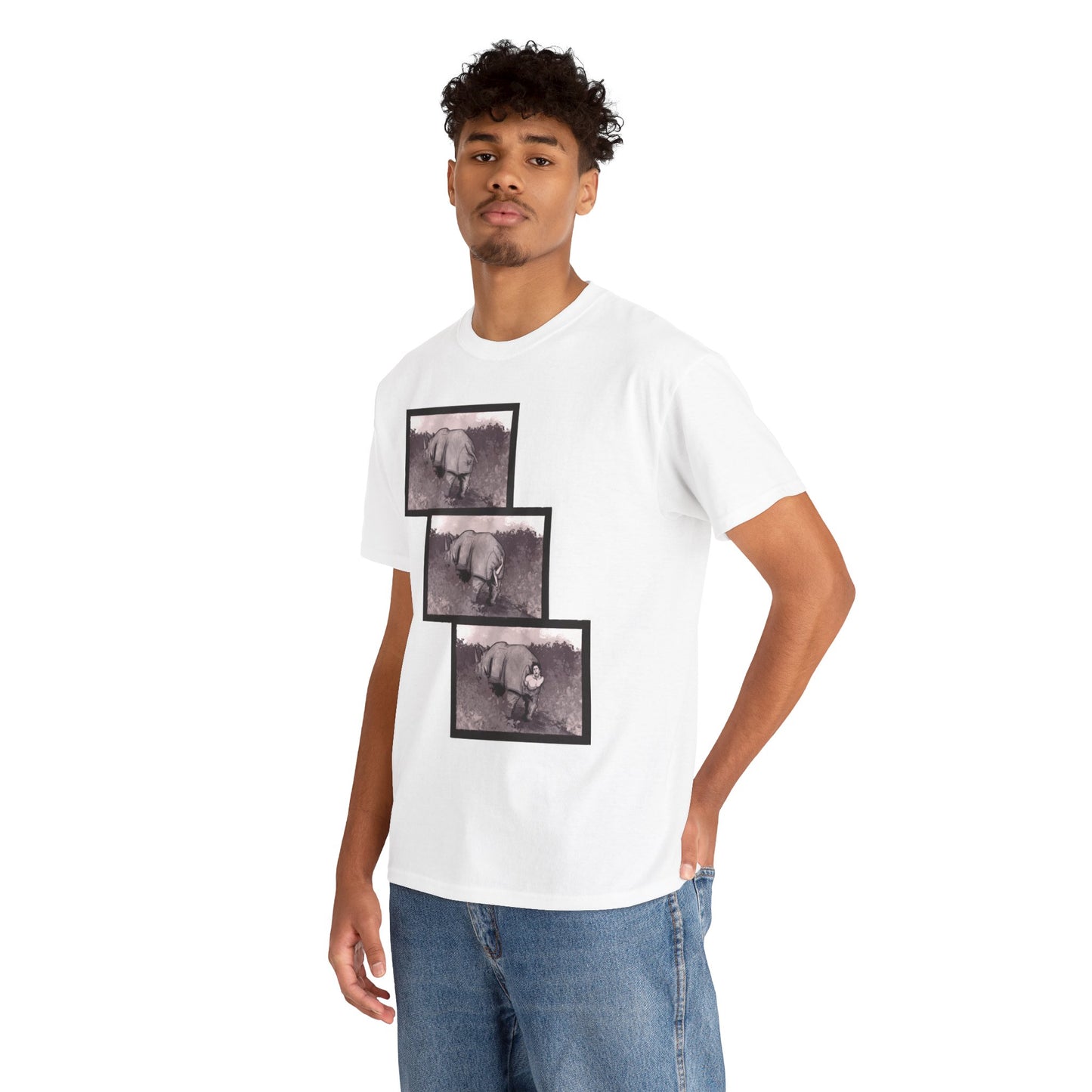 When Nature Calls Unisex Heavy Cotton Tee