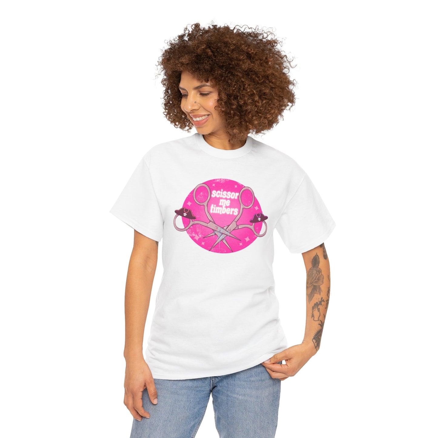 Scissor Me Timbers Unisex Heavy Cotton Tee
