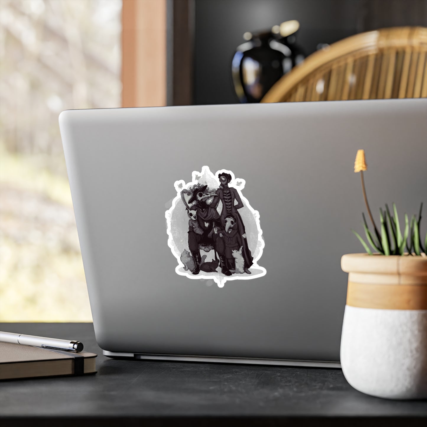 Nocturnal X Kiss-Cut Vinyl Decal