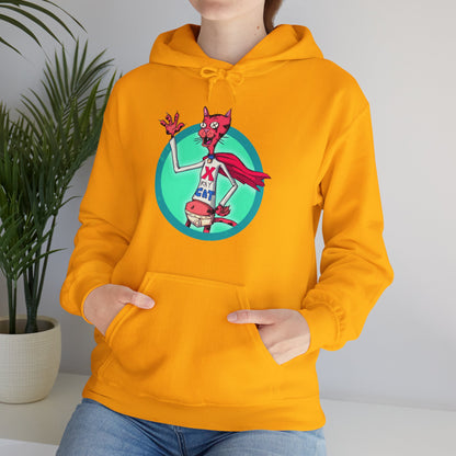 X-Ray Cat Unisex Heavy Blend Hooded Sweatshirt