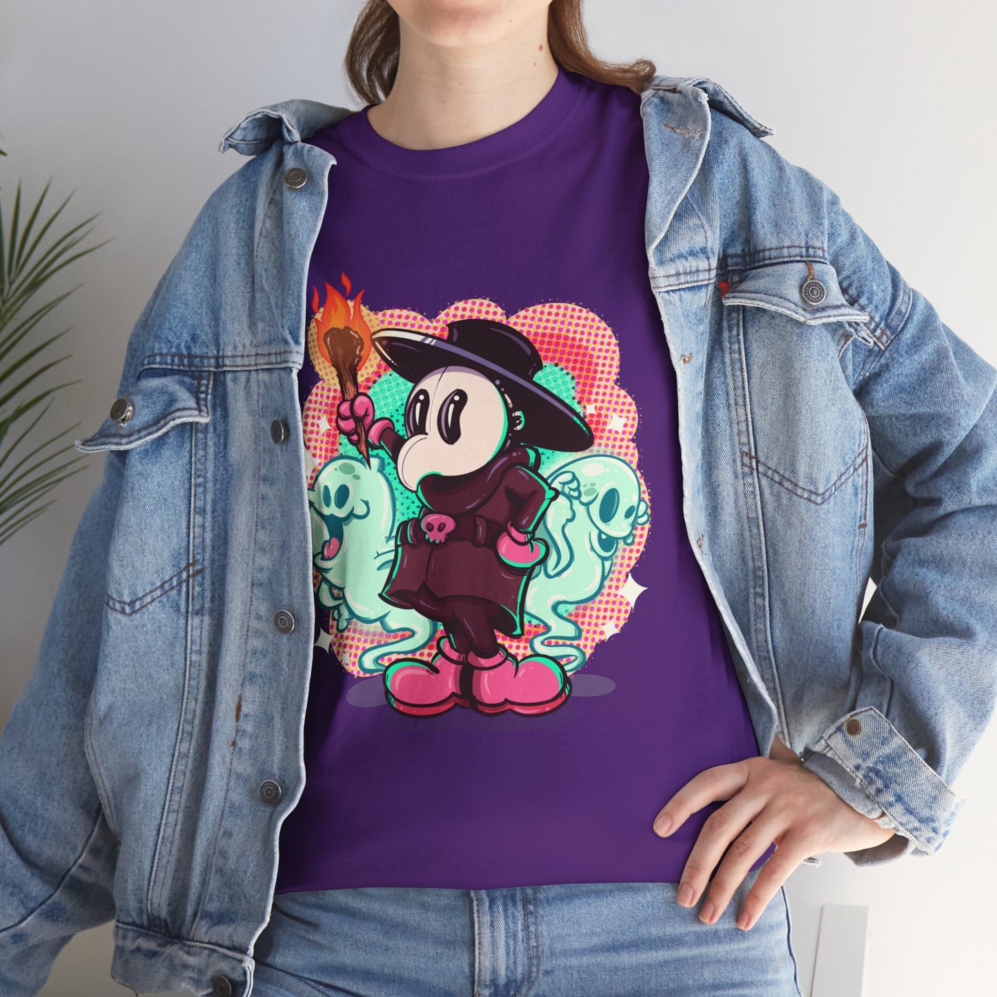 Rubber Hose Plague Doctor Unisex Heavy Cotton Tee