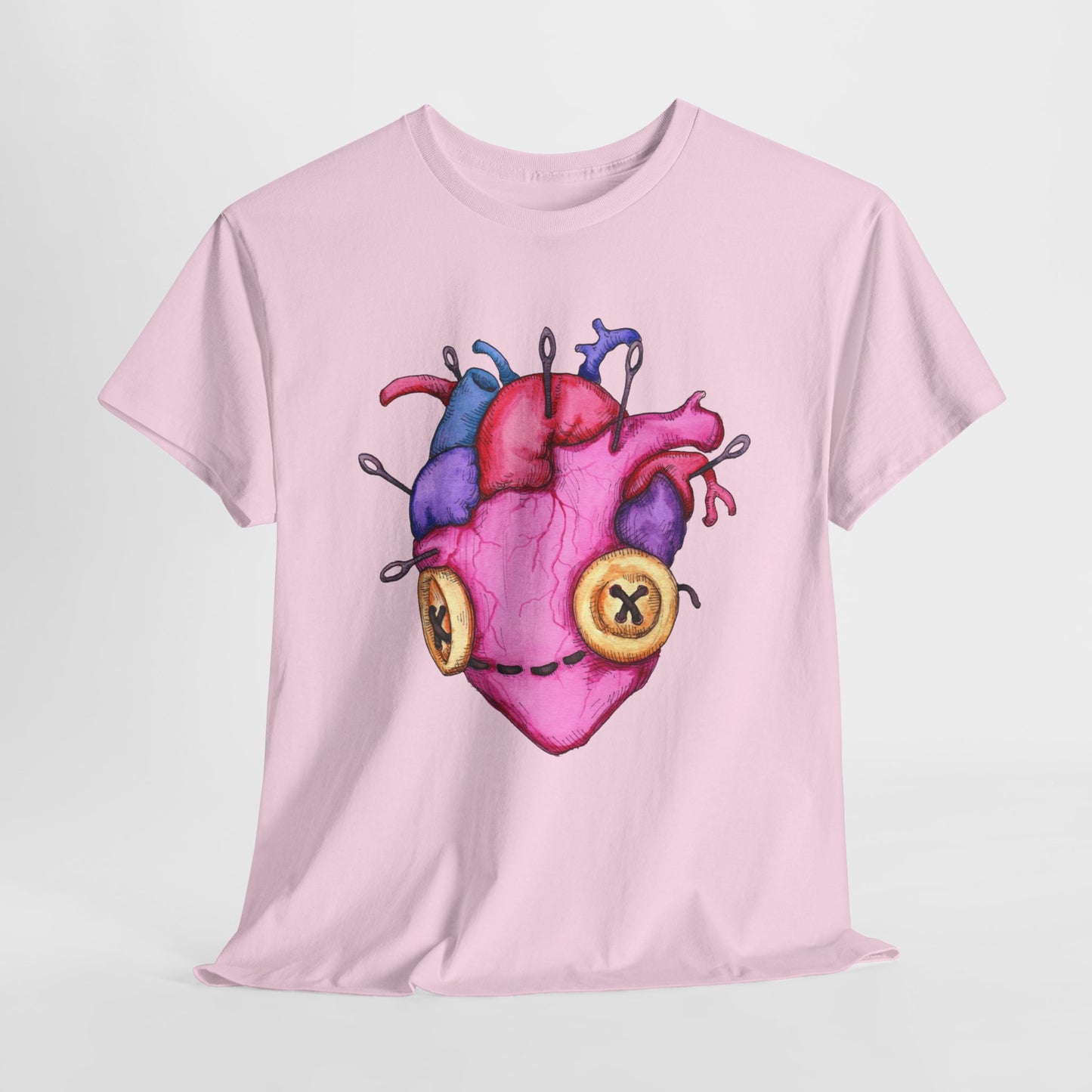 Voodoo Heart Unisex Heavy Cotton Tee
