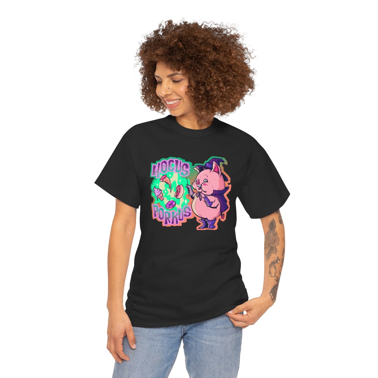 Hocus Porkus Unisex Heavy Cotton Tee