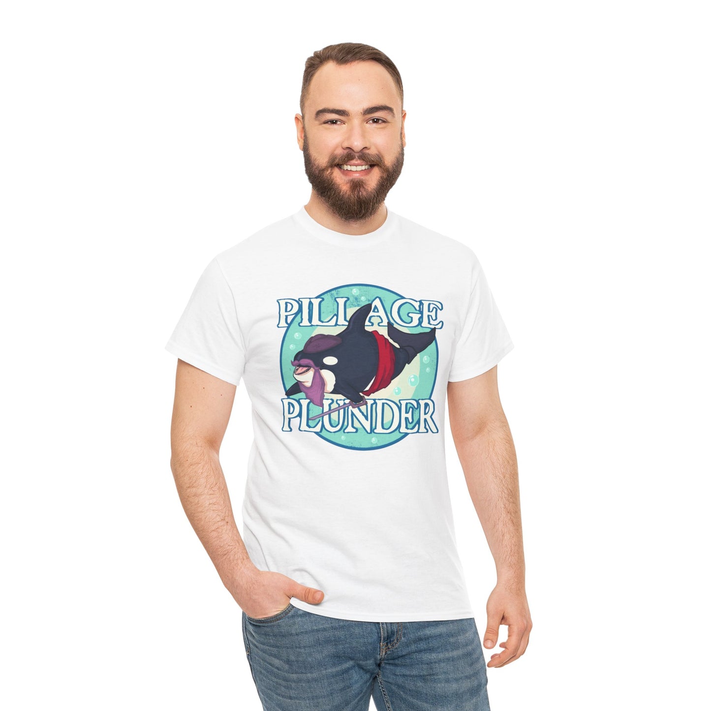 Plunder & Pillage Unisex Heavy Cotton Tee