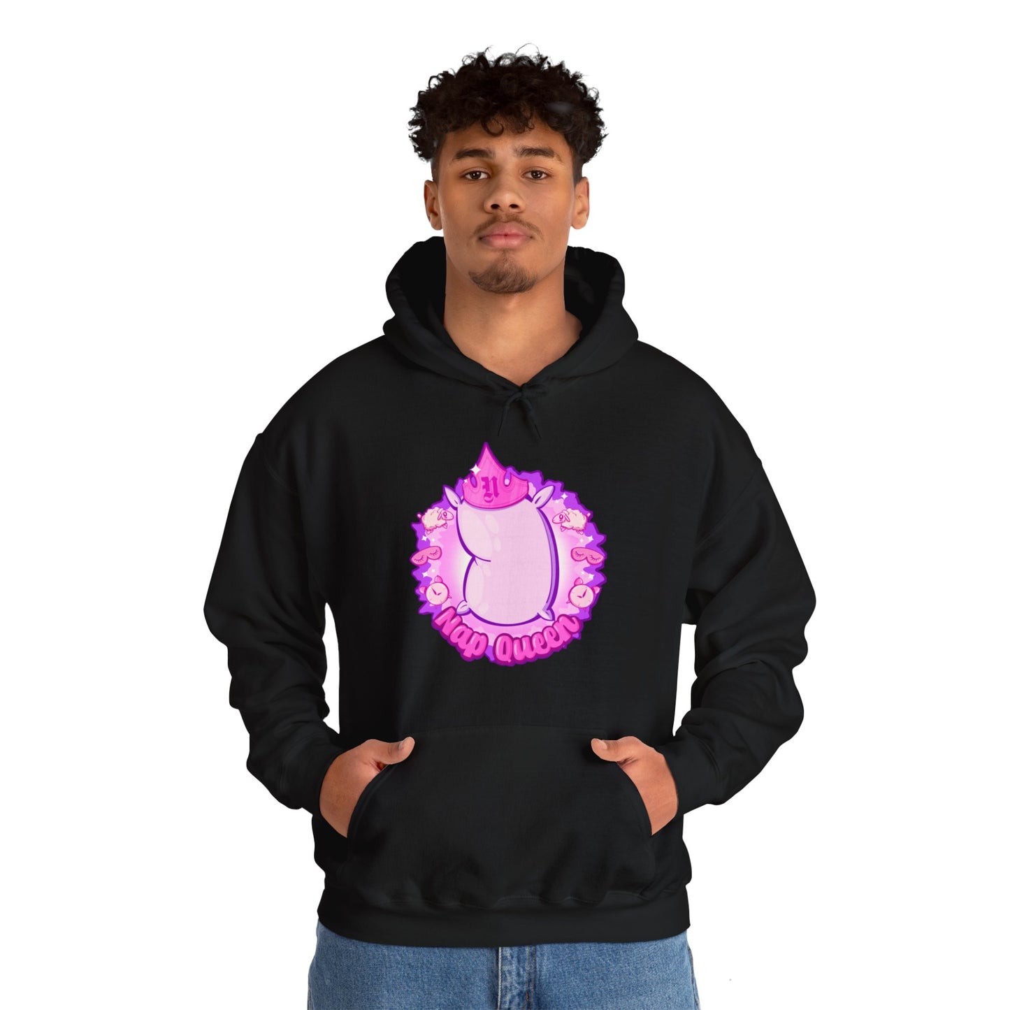 Nap Queen Unisex Heavy Blend Hooded Sweatshirt