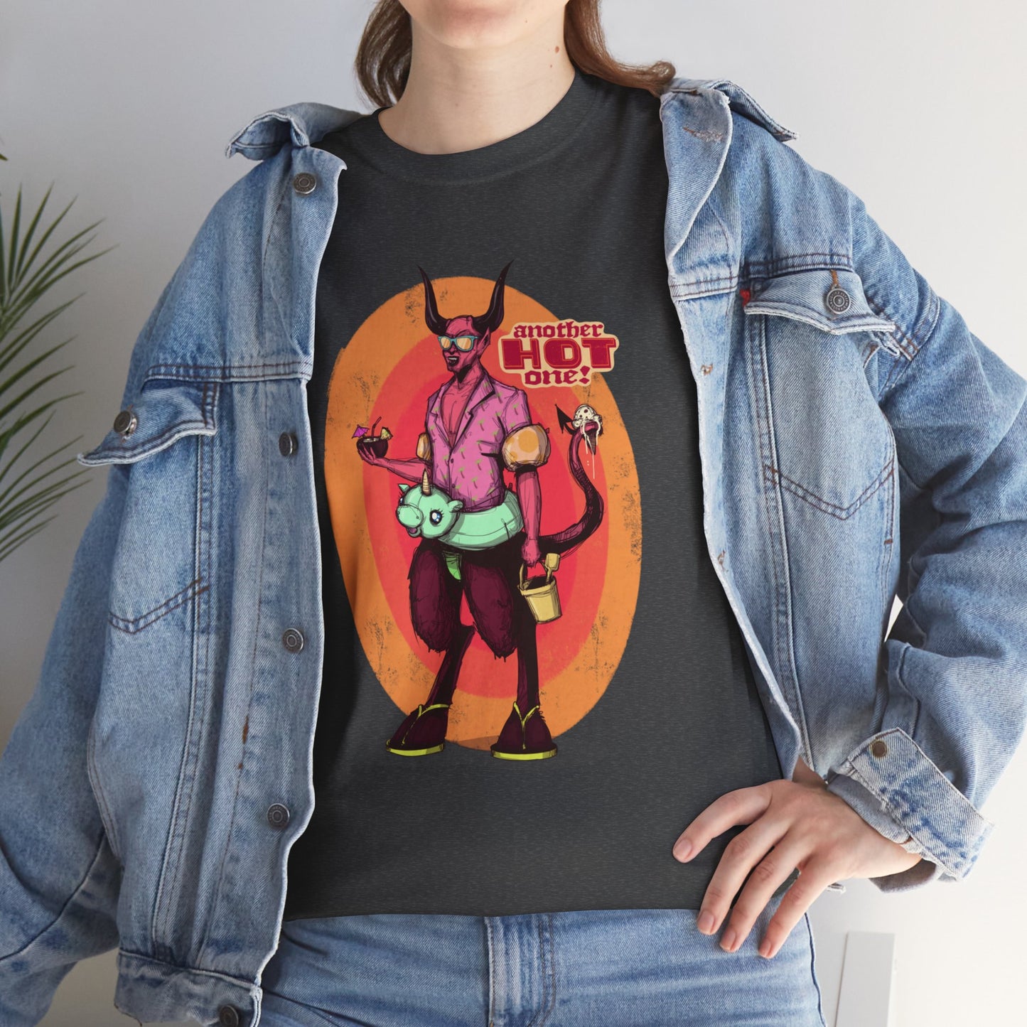 Hot Satan Summer Unisex Heavy Cotton Tee