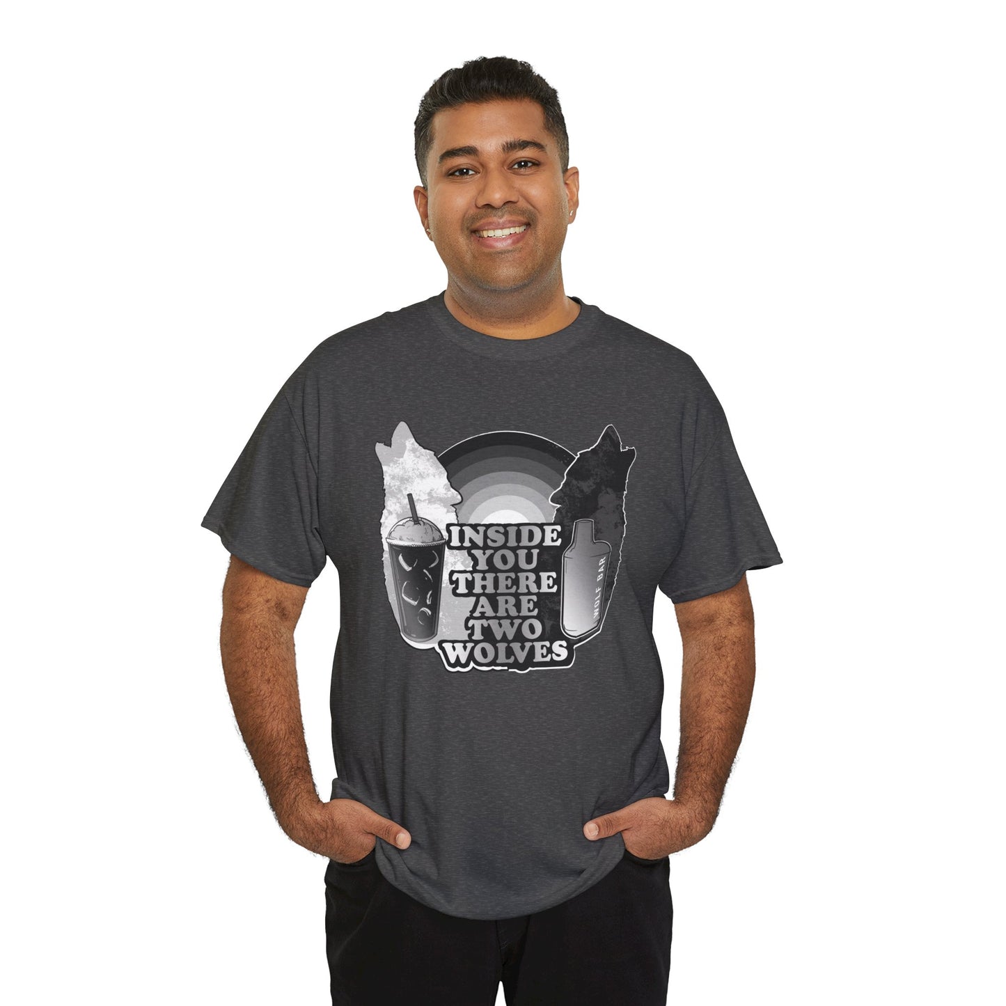 Two Wolves Unisex Heavy Cotton Tee