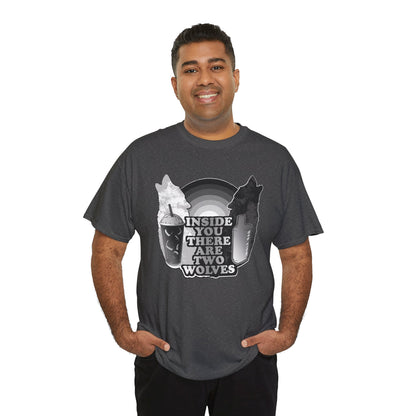 Two Wolves Unisex Heavy Cotton Tee