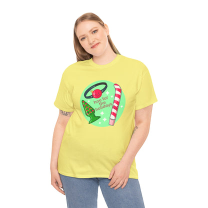 Hoe For The Holidays Unisex Heavy Cotton Tee