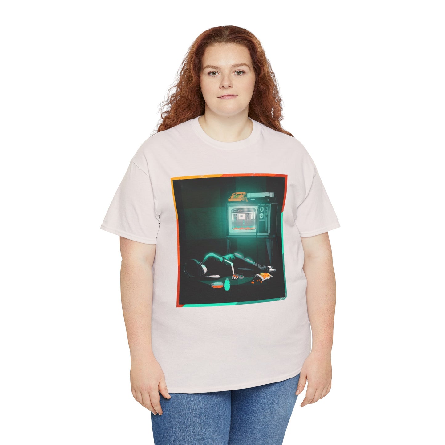 Long Night Unisex Heavy Cotton Tee