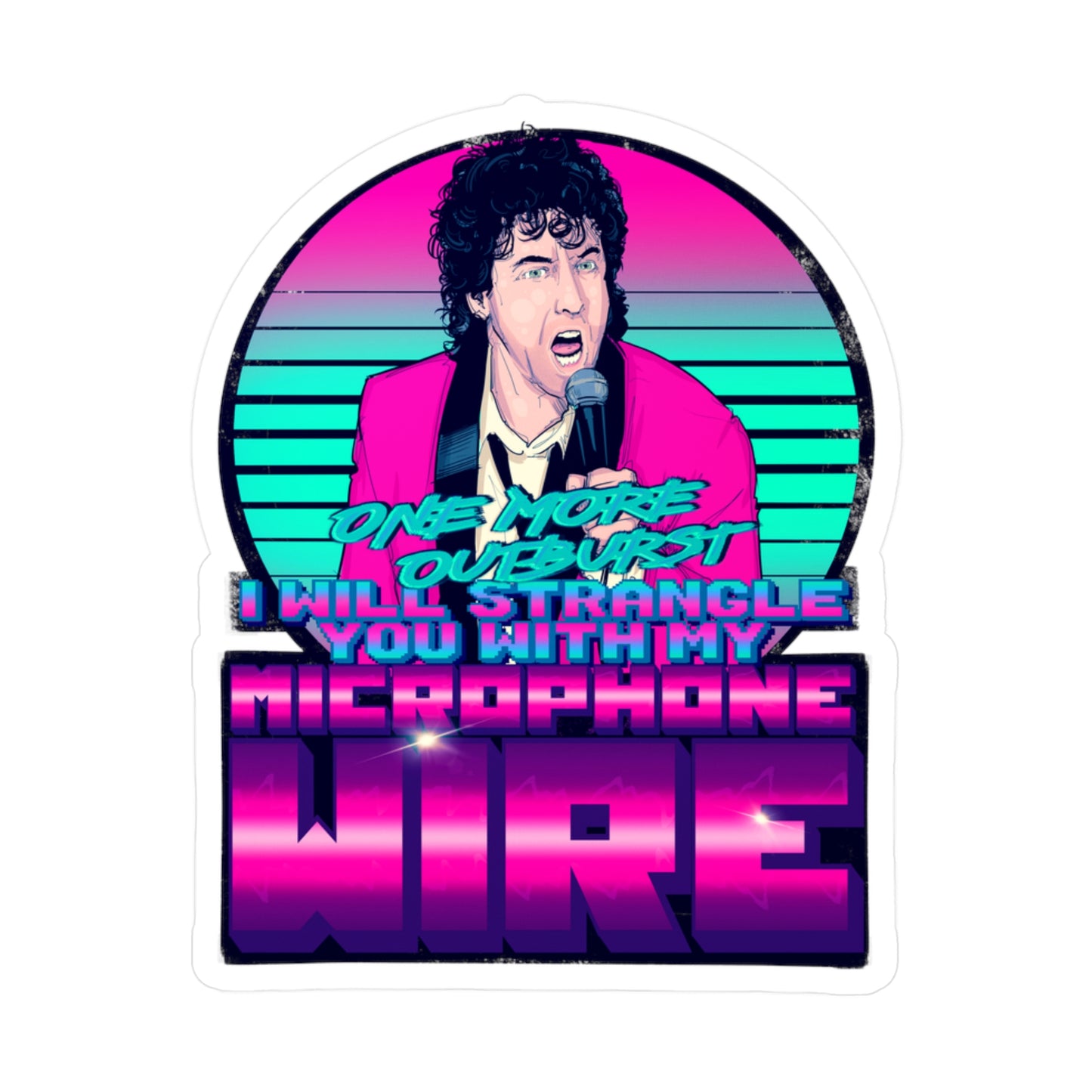 Wedding Strangler Kiss-Cut Vinyl Decal