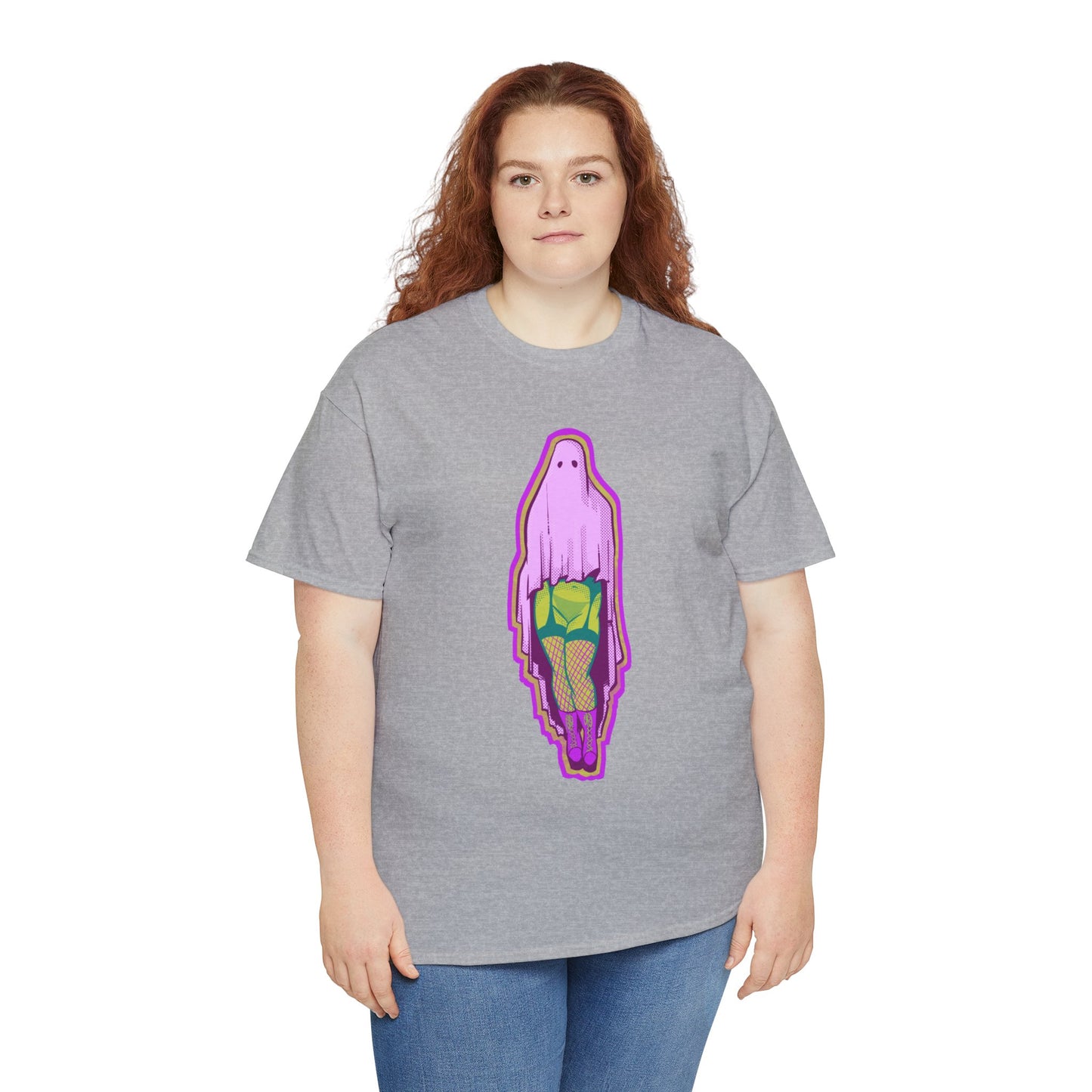 Sexy Ghost Unisex Heavy Cotton Tee