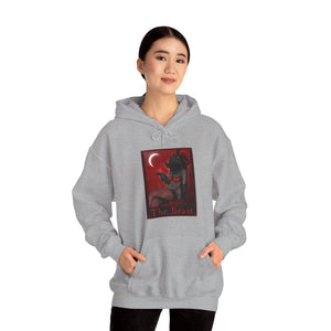 The Beast Tarot Unisex Heavy Blend Hooded Sweatshirt