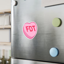 FDT Heart Kiss-Cut Vinyl Decal