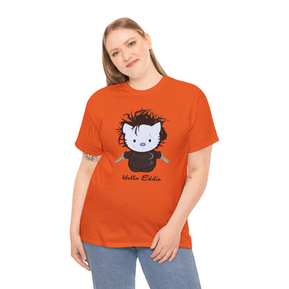 Hello Eddie Unisex Heavy Cotton Patreon Tee