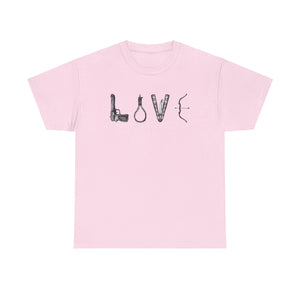 Love Is Death Unisex Heavy Cotton Tee