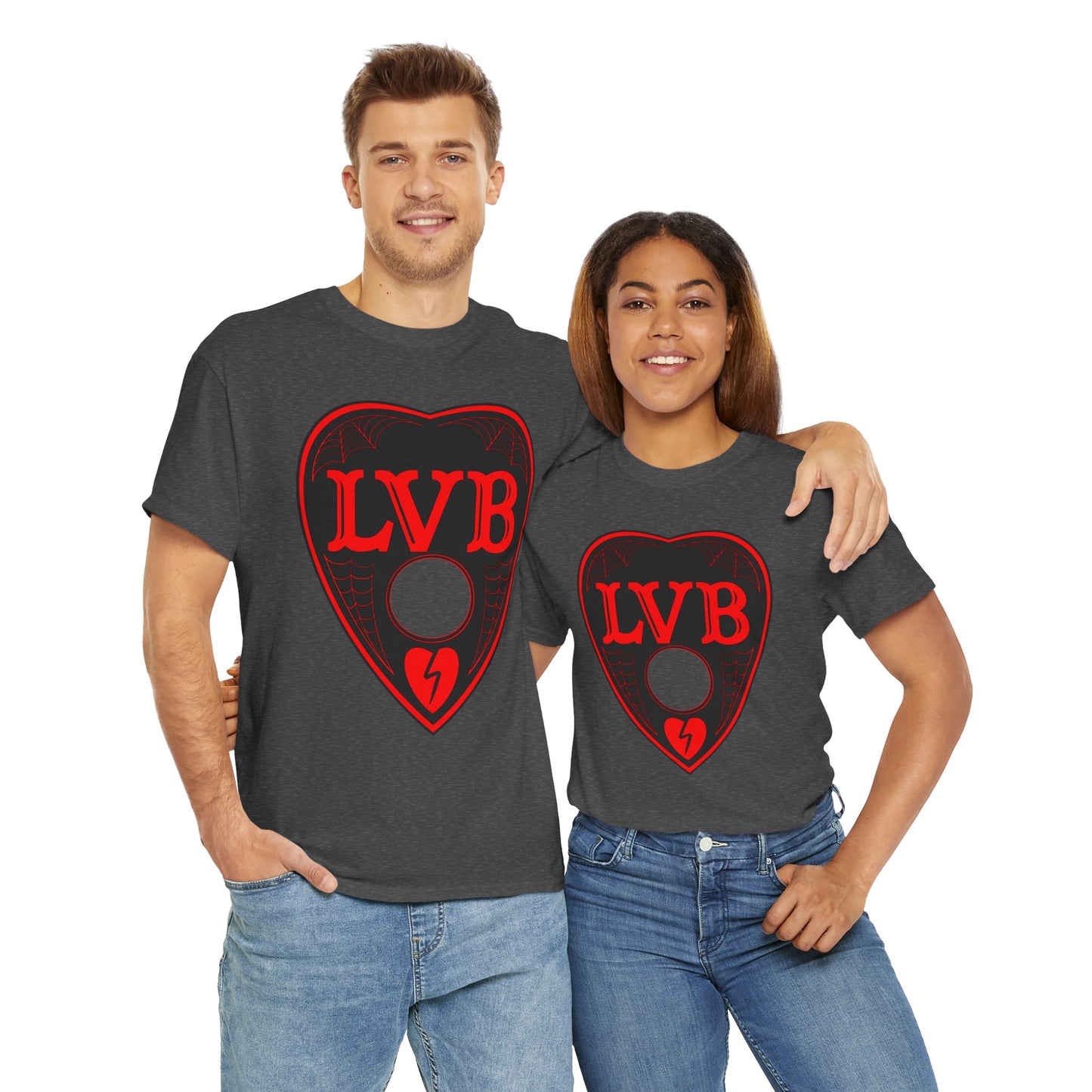 LVB Art Red Planchette Unisex Heavy Cotton Tee