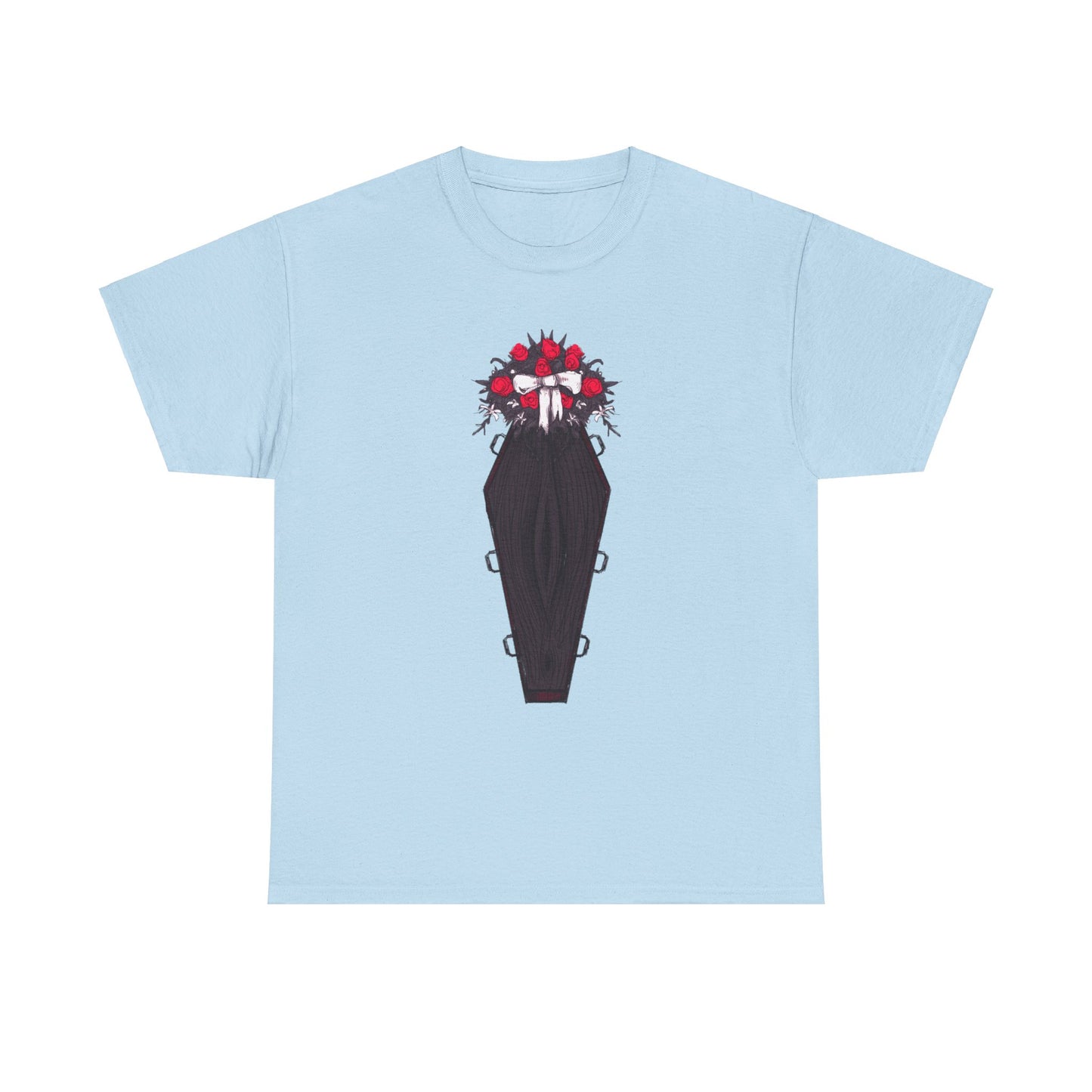 Vagina Coffin Unisex Heavy Cotton Tee
