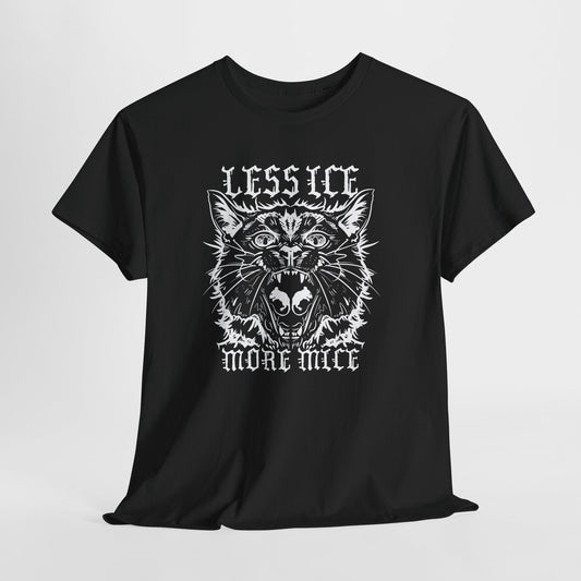 Less Ice More Mice Unisex Heavy Cotton Tee