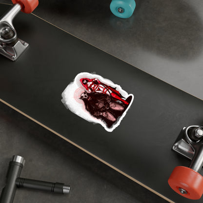 Taming The Wolf Kiss-Cut Vinyl Decal