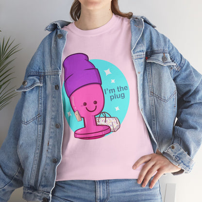 I'm The Plug Unisex Heavy Cotton Tee