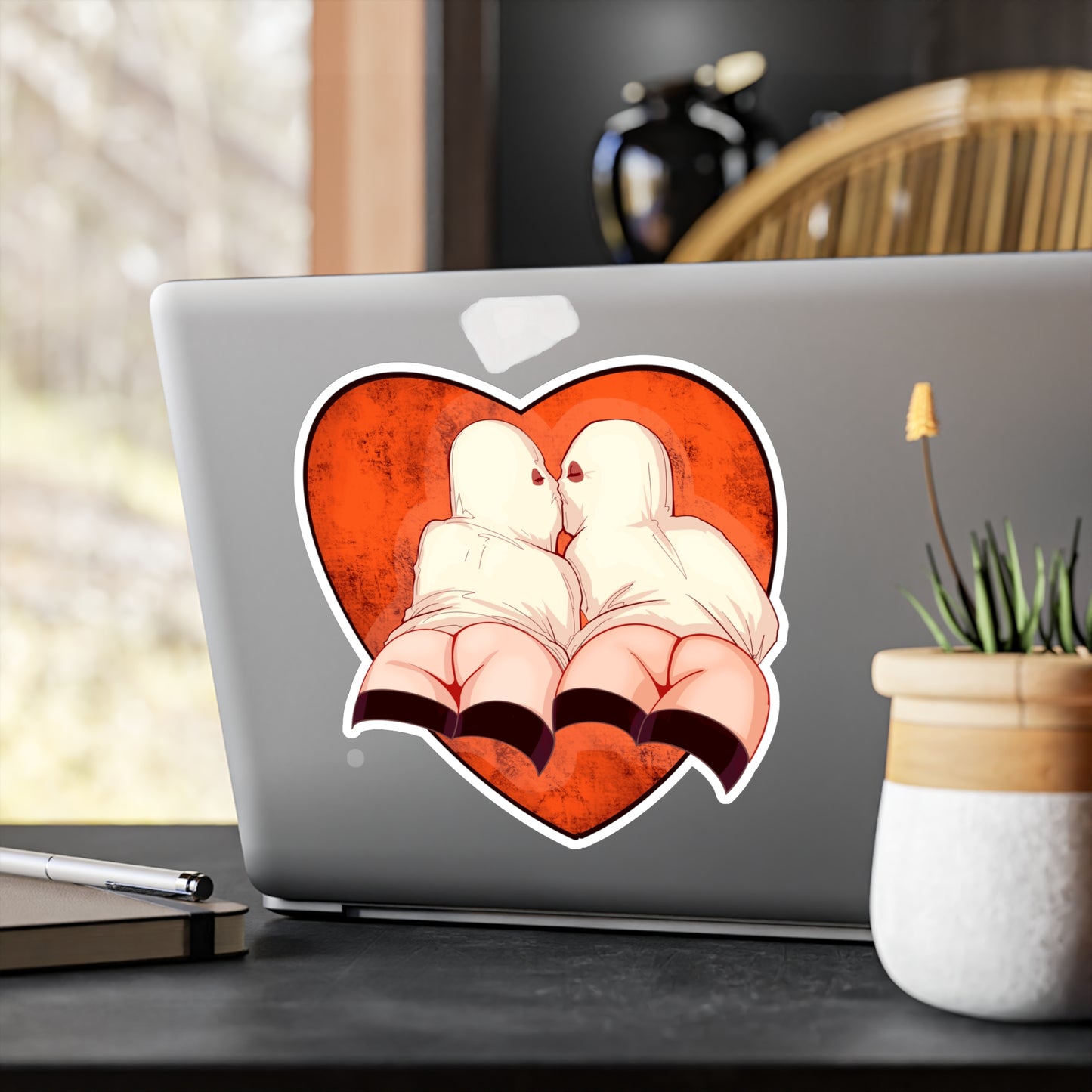 Ghost Love Kiss-Cut Vinyl Decal