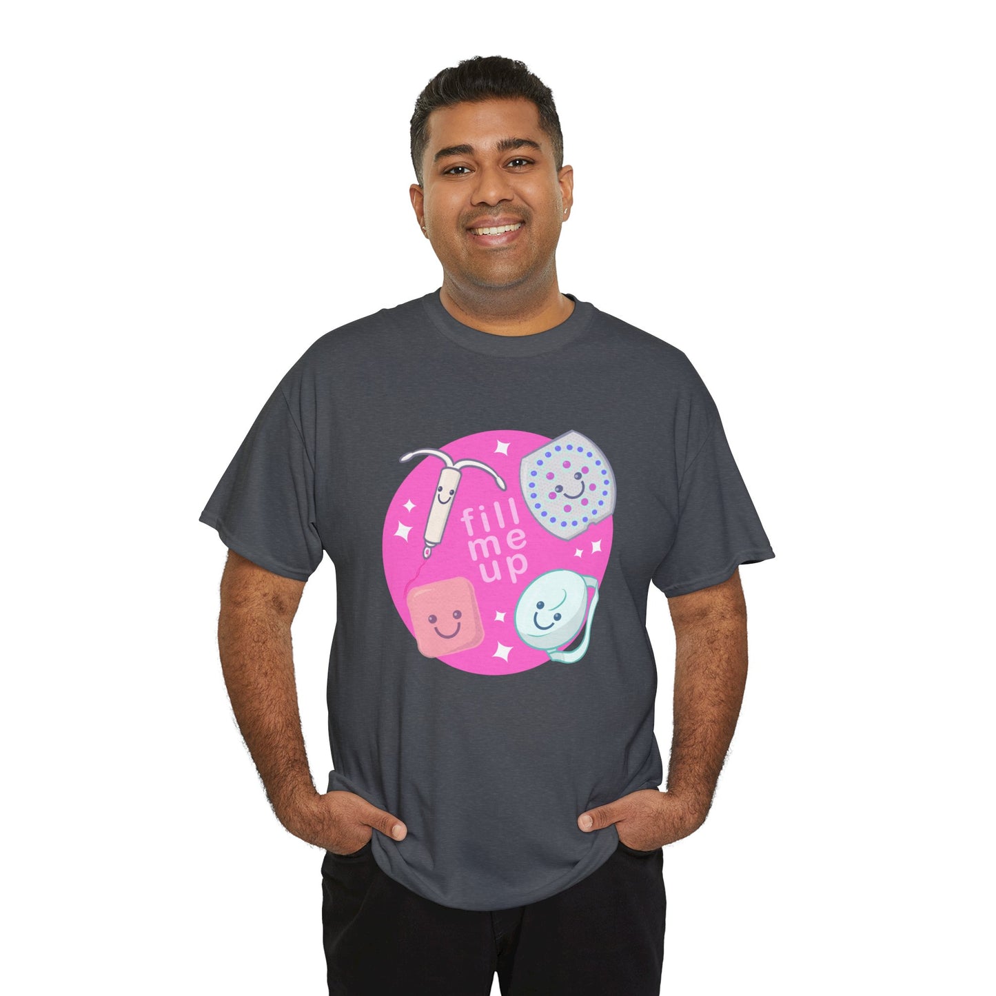 Fill Me Up Unisex Heavy Cotton Tee
