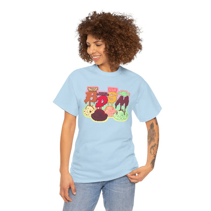 Ice Cream Unisex Heavy Cotton Tee