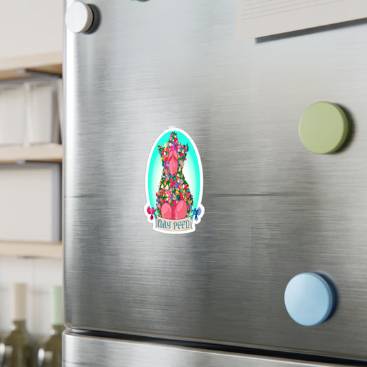 May Peen Kiss-Cut Vinyl Decal