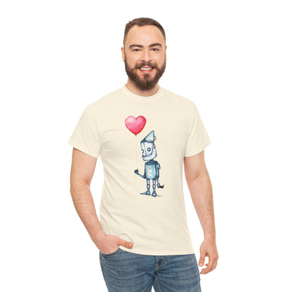 Tinman Gets A Heart Unisex Heavy Cotton Tee