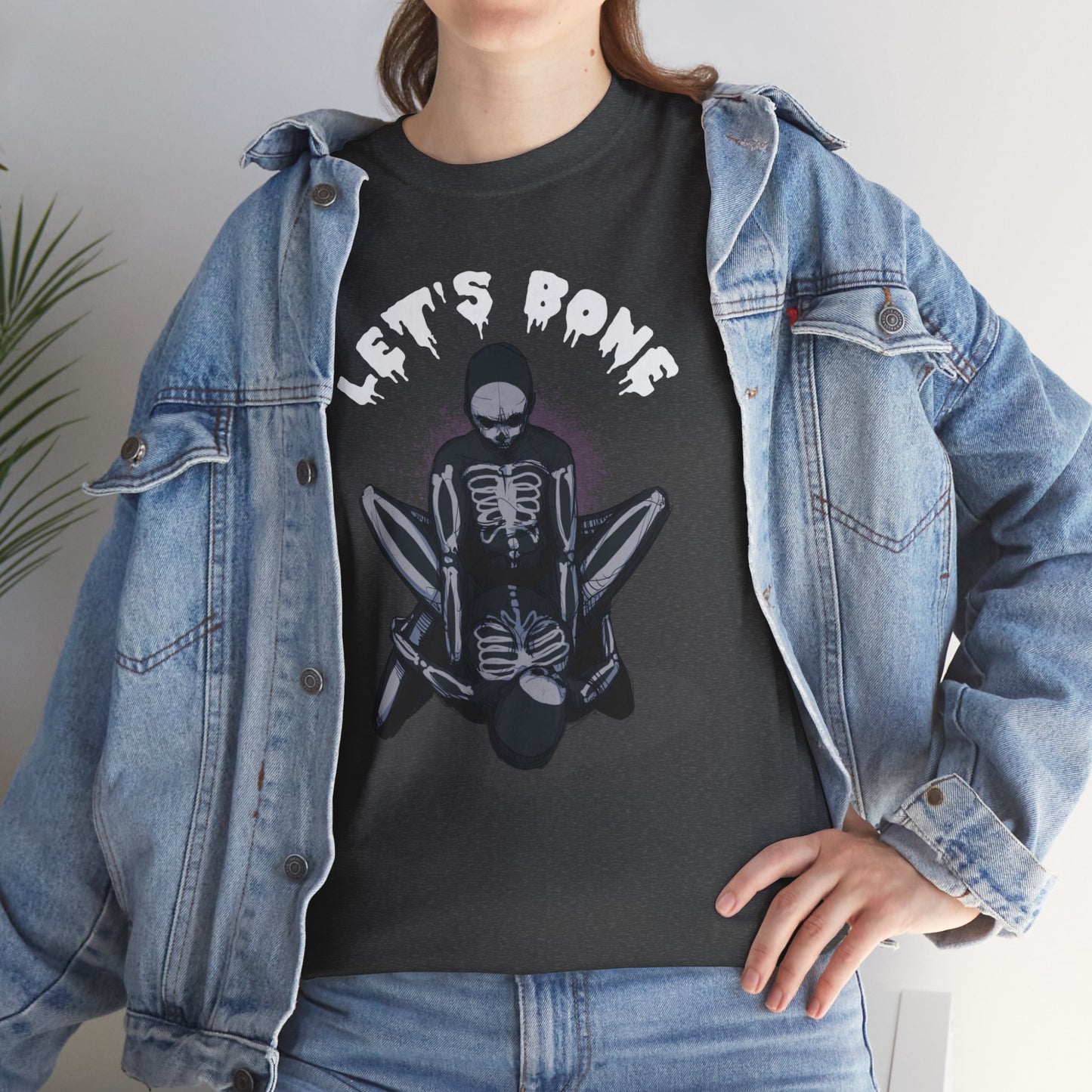Let's Bone Unisex Heavy Cotton Tee