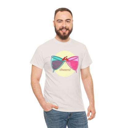 Cheers Unisex Heavy Cotton Tee
