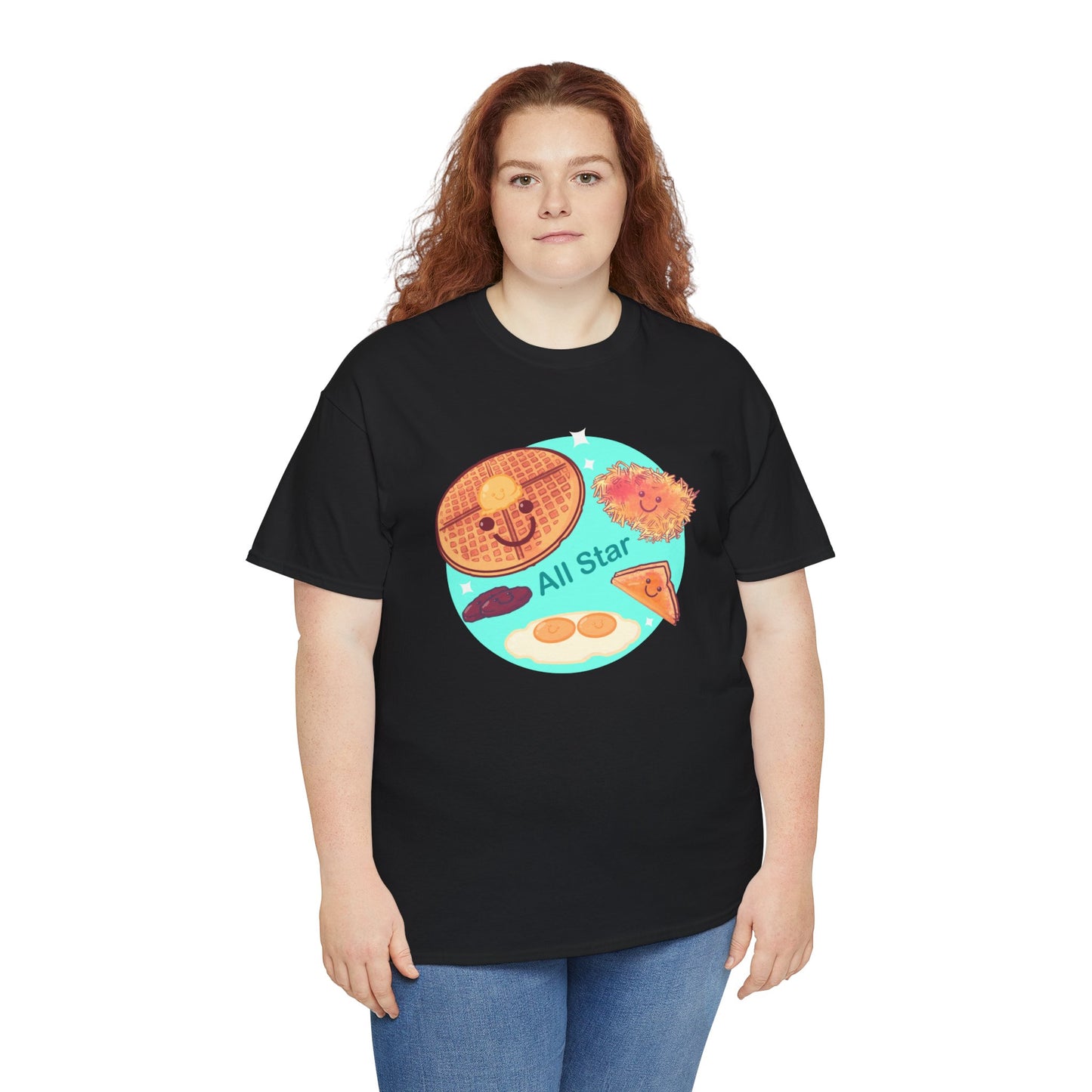 All Star Breakfast Unisex Heavy Cotton Tee