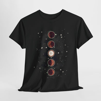 Lunar Coffee Unisex Heavy Cotton Tee