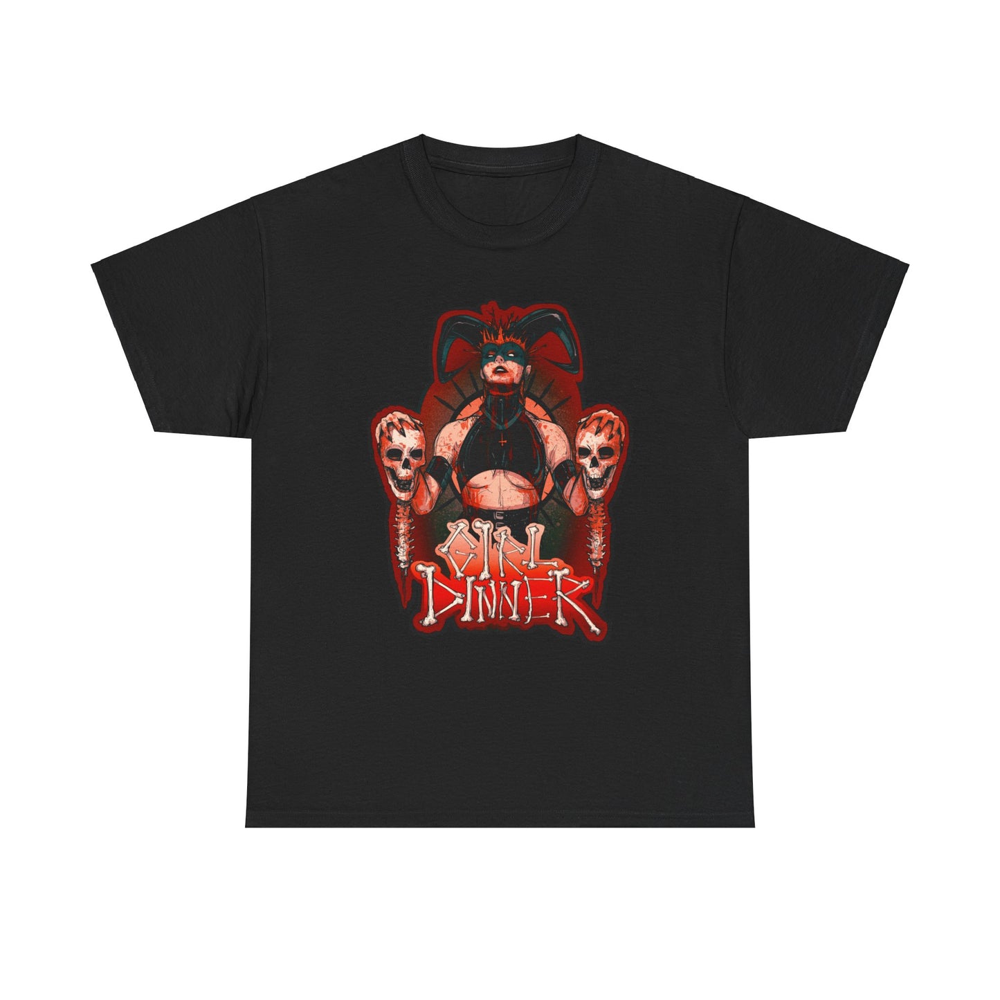 Girl Dinner Unisex Heavy Cotton Tee