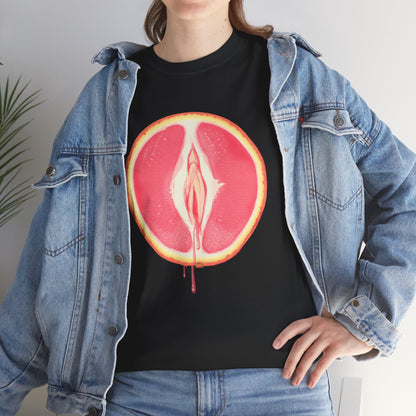 Grapefruit Unisex Heavy Cotton Tee