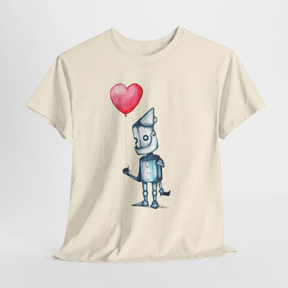 Tinman Gets A Heart Unisex Heavy Cotton Tee