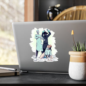 Sanitizer Kiss-Cut Vinyl Decal