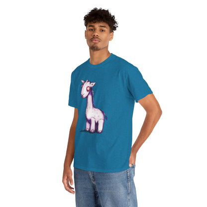Plushie Giraffe Unisex Heavy Cotton Tee