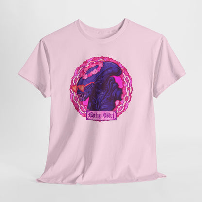 Space Girl Unisex Heavy Cotton Tee