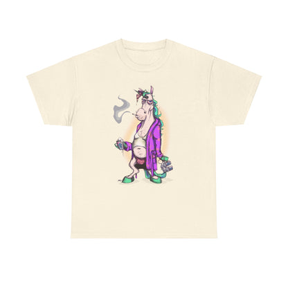 Dontgiveafuckacorn Unisex Heavy Cotton Tee