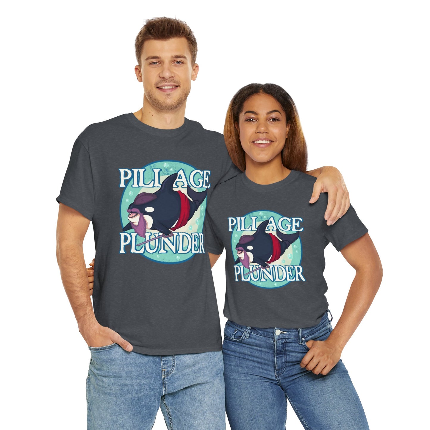 Plunder & Pillage Unisex Heavy Cotton Tee
