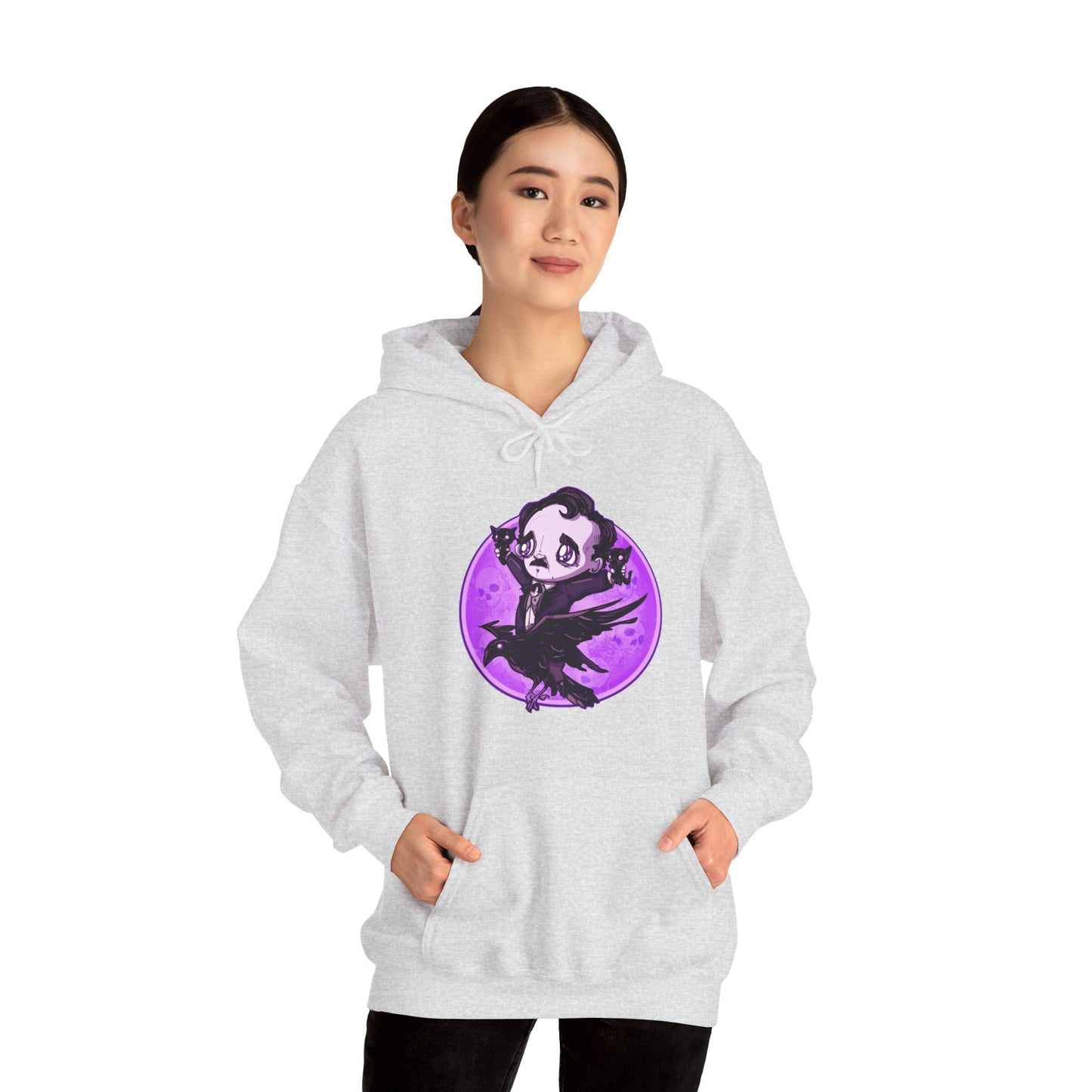 Poe Is Coming Unisex Heavy Blend Hooded Sweatshirt