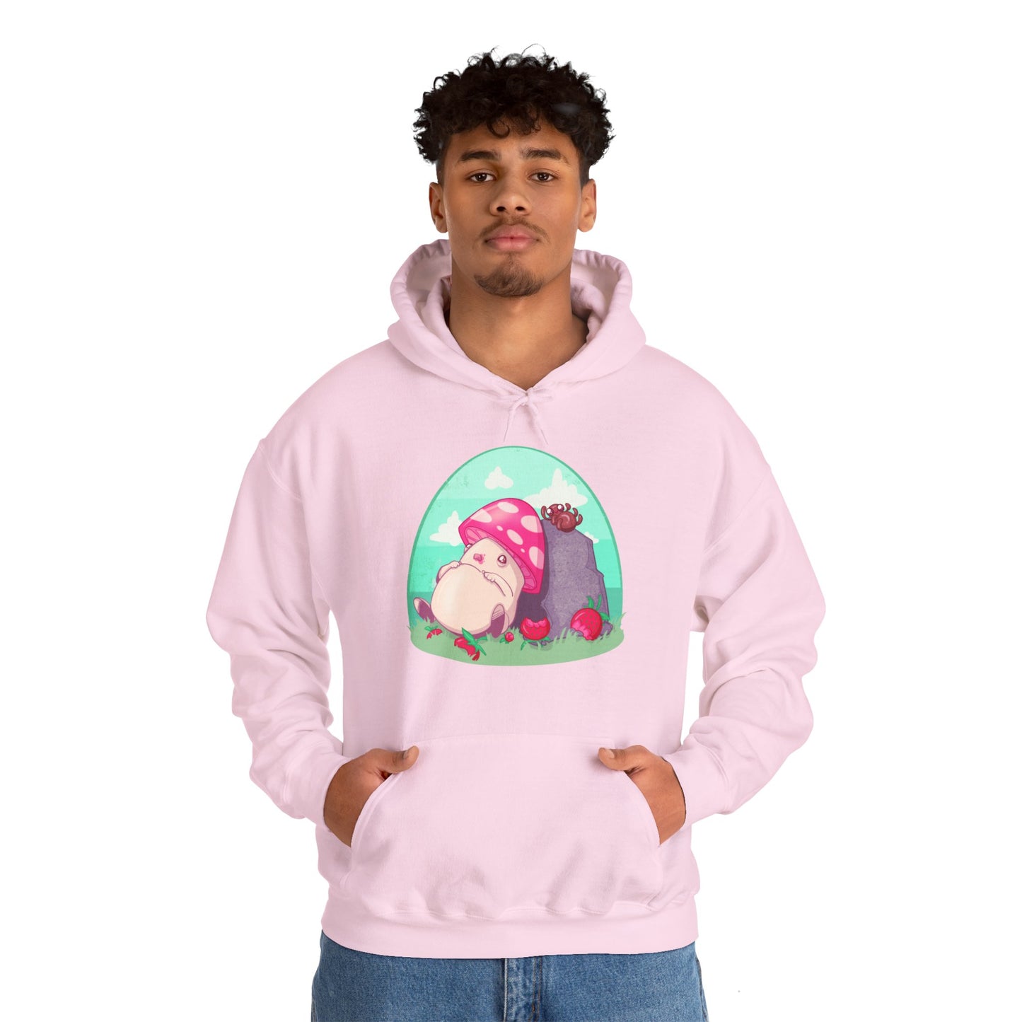 Tummy Ache Unisex Heavy Blend Hooded Sweatshirt