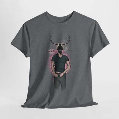 Deer Daddy Series 5: Youre Late Unisex Heavy Cotton Tee