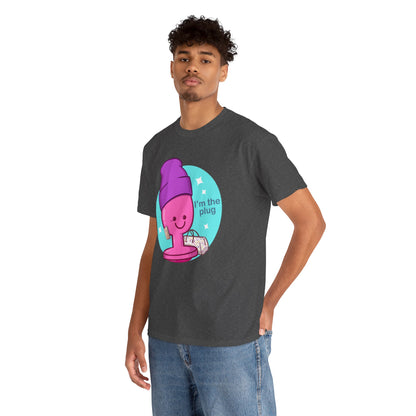 I'm The Plug Unisex Heavy Cotton Tee