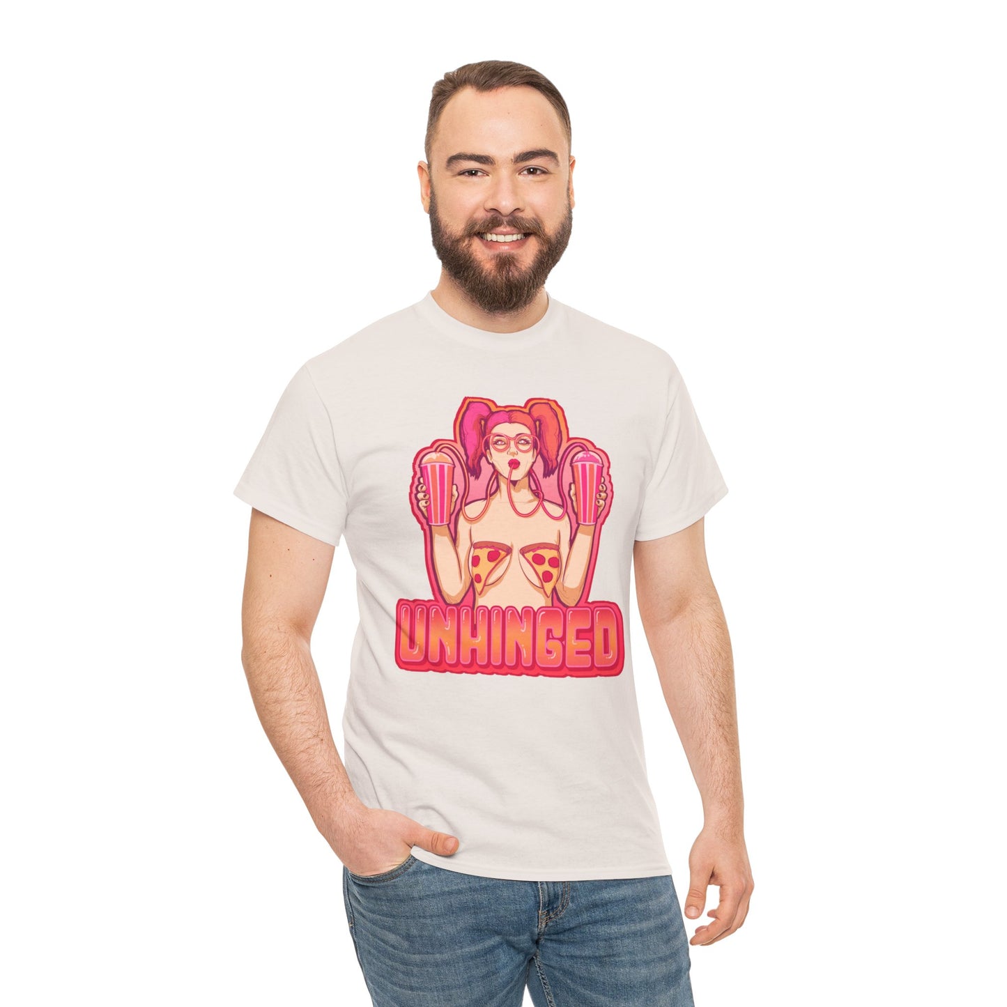 Unhinged Unisex Heavy Cotton Tee